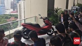 Penjualan Skutik 150 cc Semester I 2018