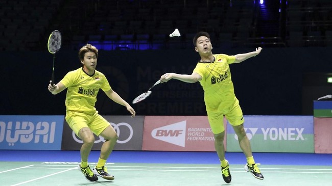 Kevin Sanjaya/Marcus Fernaldi Gideon unggul 3-2 dalam rekor pertemuan lawan Kamura/Sonoda, namun kalah di Dubai pada tahun lalu.