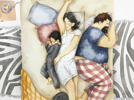 Sweet! Ilustrasi Keluarga Ini Bikin Melting