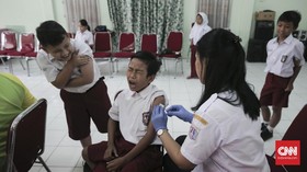 Vaksin Belum 'Halal', Imunisasi MR Sudah 23 Persen