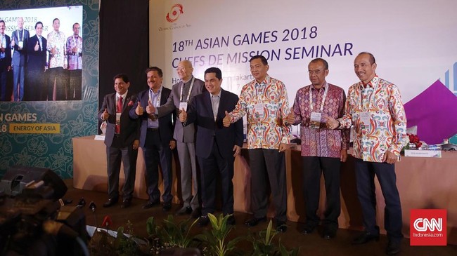 Ketua INASGOC Erick Thohir, mengatakan belum menemukan solusi akurat untuk mengatasi macet di Jakarta dalam menyambut Asian Games 2018.