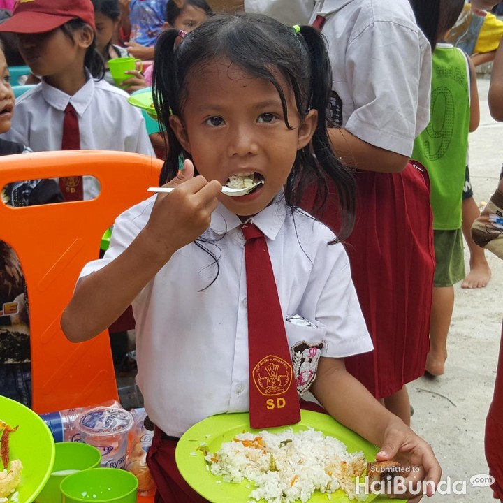 <p>Kalau yang ini sayurnya dihabiskan duluan, nasinya belakangan. (Foto: Nurvita Indarini)</p>