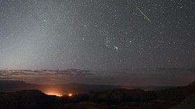 Langit Dihiasi Hujan Meteor Lyrid di Akhir Pekan