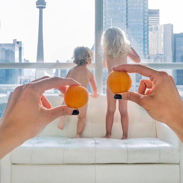 <p>Ketika aprikot jadi celana anak-anak.  (Foto: Instagram @happygreylucky)</p>