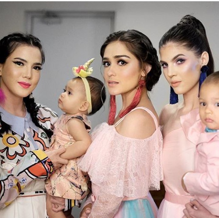 <p>Nah, kalau yang ini versi nggendong anaknya. Masih tetap kece abis. (Foto: Instagram @alicenorin)</p>