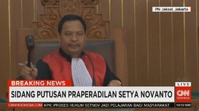 VIDEO: Kandasnya Perlawanan Setnov di Praperadilan
