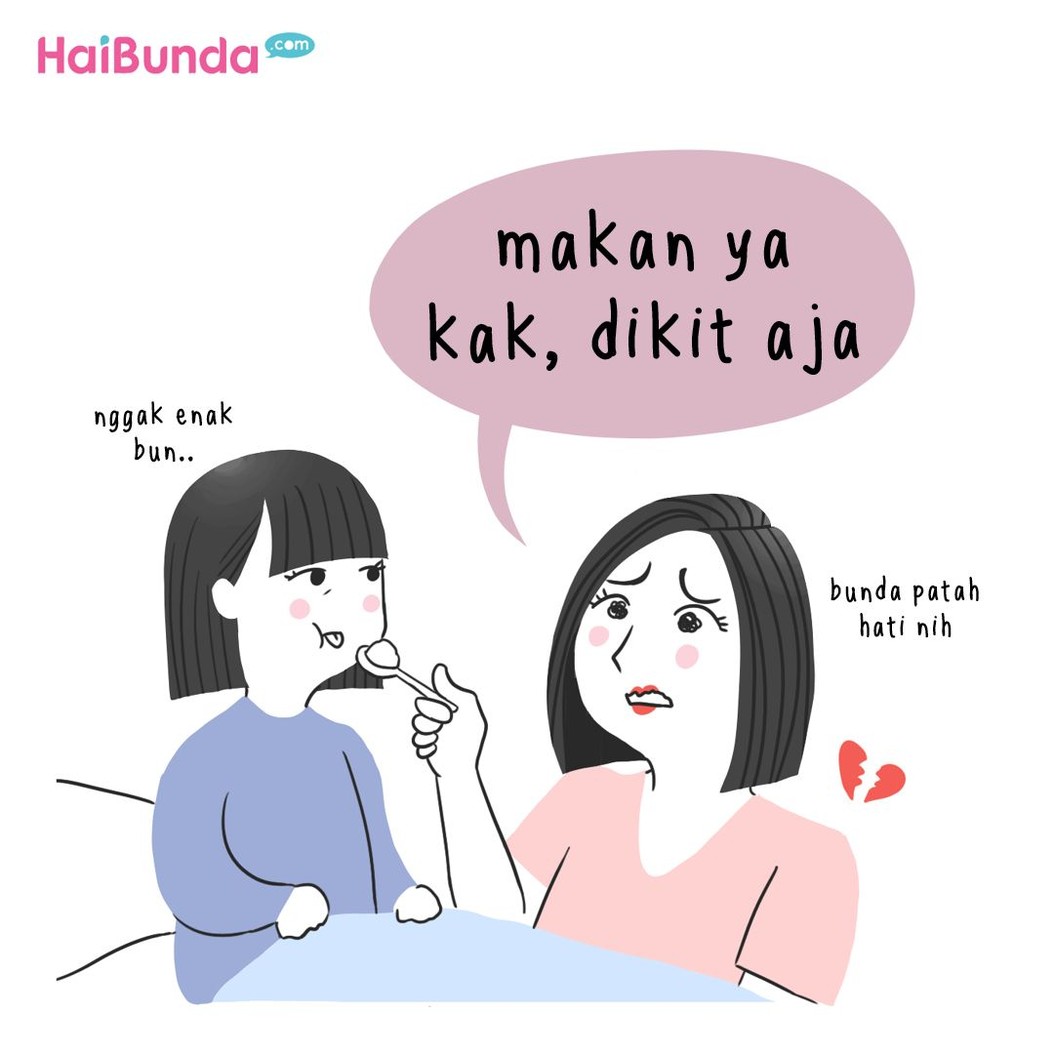 Saat anak sakit, rasanya seperti patah hati. Kalau Bunda, apa yang dirasakan ketika si kecil sakit? Bagikan cerita Bunda yuk di kolom komentar.