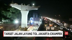 VIDEO: Jalan Layang Tol Jakarta-Cikampek Rampung 2019