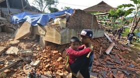 FOTO: Kerusakan Akibat Gempa Selatan Jawa