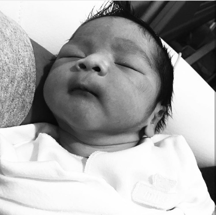 <p>Bayi lucu ini namanya Gema Tyaga Soesetyo, jagoan paling kecil Bunda Enno Lerian. (Foto: Instagram @ennolerian_)</p>
