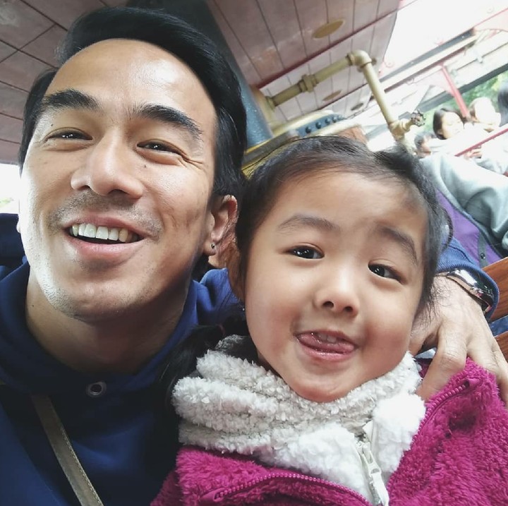 <p>Kompak banget ya Raara sama Ayah Joe. (Foto: Instagram/ @julietaslim)  </p>