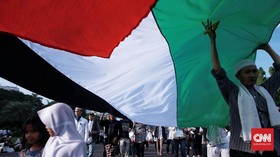 Aksi Monas Selesai, Massa Bela Palestina Geser ke Kedubes AS