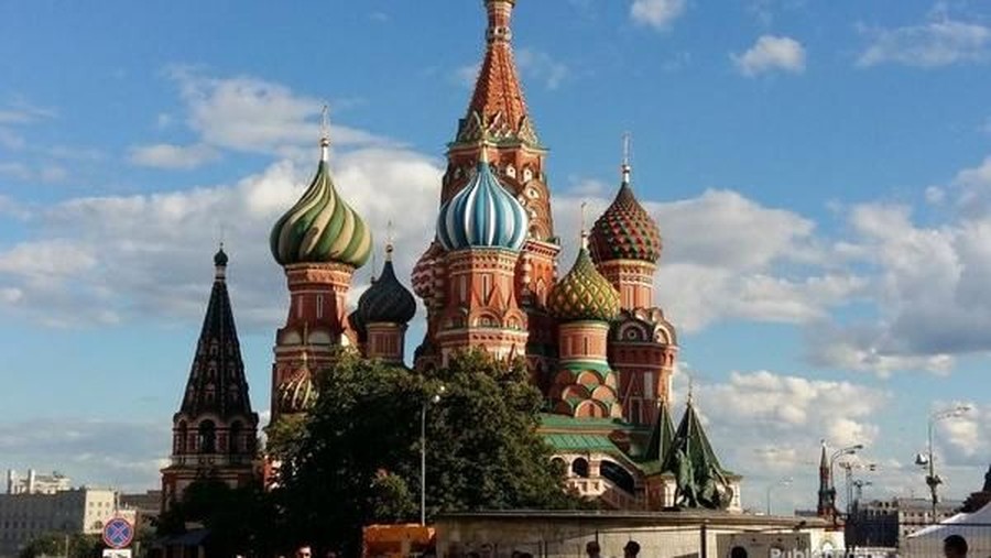 Katedral St Basil Moskow, Rusia Katedral St Basil Moskow