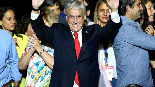 Miliader Konservatif Chile Menang Pemilihan Presiden