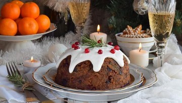 Resep Puding Natal Tradisional Ratu Elizabeth II