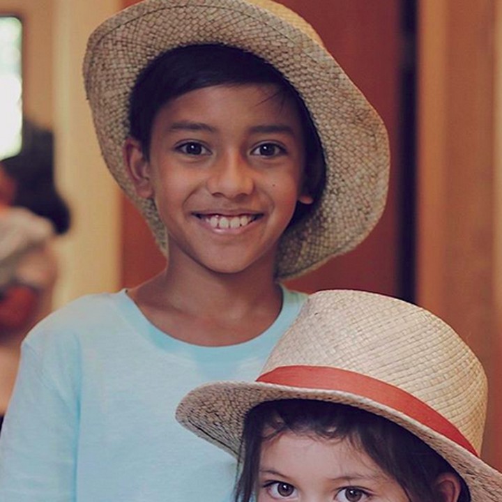 <p>Si kakak, Jason Deandra White berumur 11 tahun dan sang adik, Sarah Deana White berumur 6 tahun. (Foto: Instagram/ @nanamirdad_)</p>