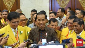 Airlangga Samakan Filosofi Golkar dengan Slogan Kerja Jokowi
