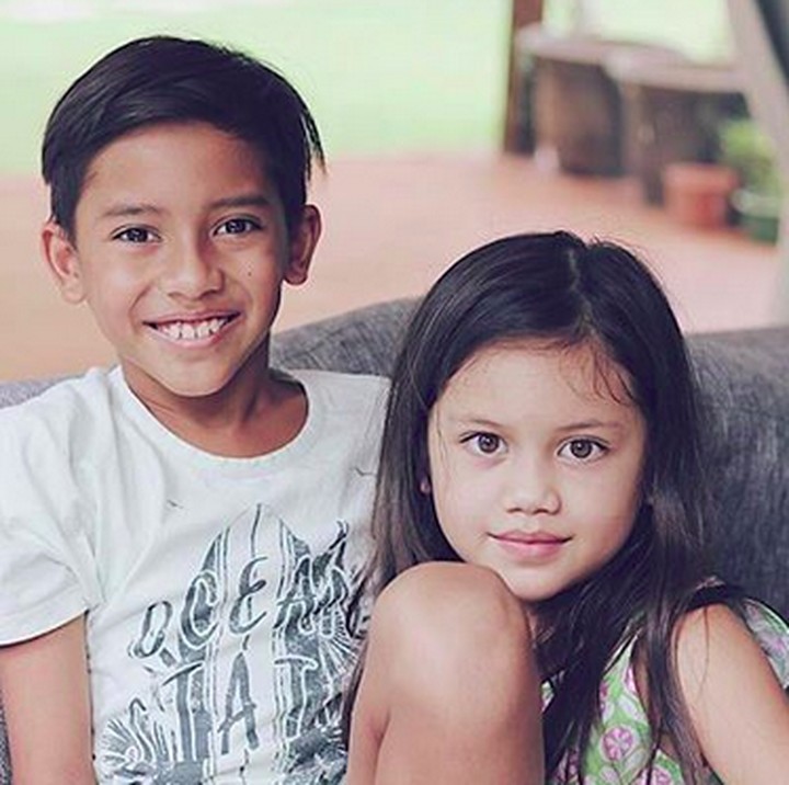 <p>Sehat-sehat terus ya anak ganteng dan anak cantik kesayangan Bunda Nana dan Ayah Andrew. (Foto: Instagram/ @nanamirdad_) </p>