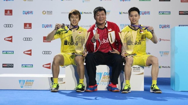 Kevin Sanjaya/Marcus Fernaldi Gideon sukses mengawali dan mengakhiri tahun 2017 dengan tiga gelar beruntun.