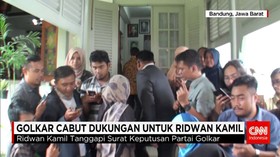 Ridwan Kamil Belum Terima Surat Penarikan Dukungan Golkar