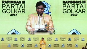 Airlangga dan Bayang-bayang Nama Besar Hartarto di Golkar