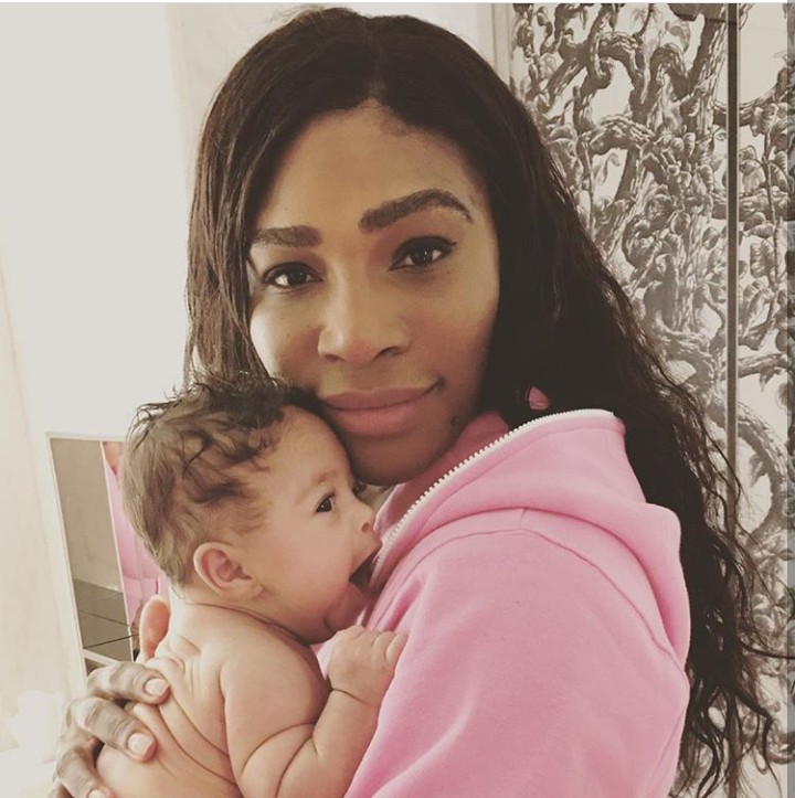 Manisnya Olympia Ohania, Putri Kecil Serena Williams