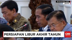 Presiden Minta Bahan Pokok Tersedia Saat Libur
