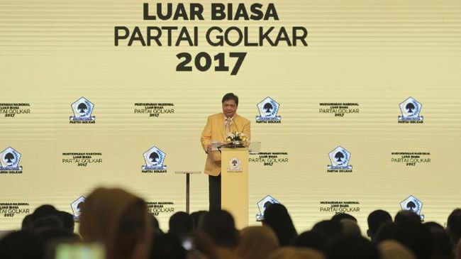 Nasib Elektabilitas Golkar Di Tangan Airlangga