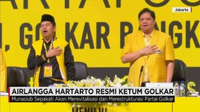 Airlangga Hartarto Resmi Menjadi Ketua Umum Golkar