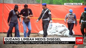 KLHK Segel 6 Gudang Penampung Limbah Medis