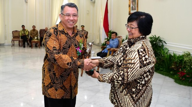 PT Jababeka Tbk. menjadi satu-satunya kawasan industri yang meraih penganugerahan pengelolaan lingkungan hijau dari Kementerian KLHK.