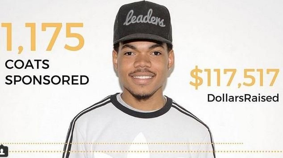 Veronika Scott Chance The Rapper memberikan donasi untuk The Empowerment Plant.