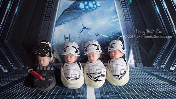 Eh, kok Princess Leia, Yoda, dan Stromtroopers-nya mungil banget?
