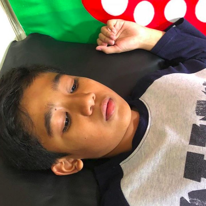 <p>Foto: Harap-harap cemas... (Foto: Instagram/ @jamarin75)Istimewa</p>
