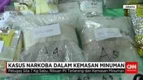 Polisi Bongkar Sindikat Narkoba Berkedok Minuman Kemasan