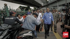 Anies Masih Temukan Tukang Ojek Mangkal Sembarangan