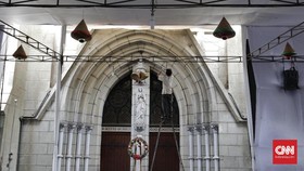 Gereja Katedral Sediakan Tiga Titik Parkir Jemaat Misa Natal