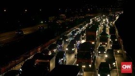 Arus Balik Paskah, Truk Dilarang Masuk Tol Cikampek 1-2 April
