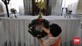 Nuansa Misa Adven di Katedral dan Pengamanan Jelang Natal