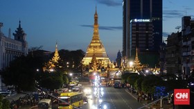 Terpukau Kilau Budaya Burma di Yangon