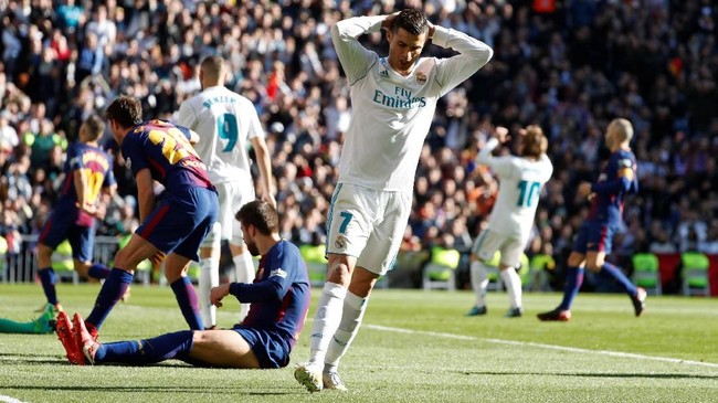 Minimnya akurasi tembakan dari para pemain Real Madrid membuat anak asuh Zinedine Zidane tak mampu membobol gawang lawan.