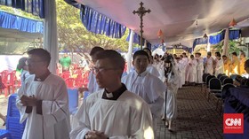 10 Ribu Jemaat Diperkirakan Hadiri Misa Puncak di Katedral