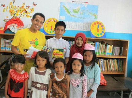 Di Sini Lahir Impian Agar Anak-anak Punya Minat Baca Tinggi