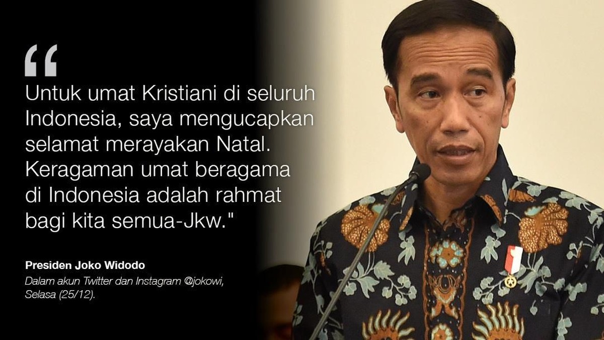 Ucapan Selamat Natal dari Para Negarawan Indonesia