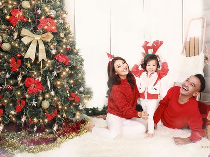 Begini Suka-cita Perayaan Natal Keluarga Selebriti