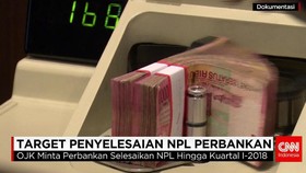 OJK Minta Perbankan Selesaikan NPL Hingga Kuartal I-2018
