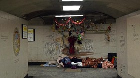 FOTO: Tak Ada Natal Bagi Tunawisma London