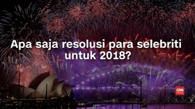 VIDEO: Resolusi Para Bintang Menyongsong 2018