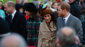 Busana Natal Meghan Markle Bernilai Ratusan Juta Rupiah