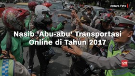Nasib 'Abu-abu' Transportasi Online di 2017